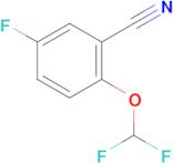 2-(Difluoromethoxy)-5-fluorobenzonitrile