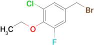 3-Chloro-4-ethoxy-5-fluorobenzyl bromide