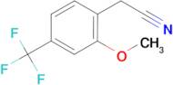 2-Methoxy-4-(trifluoromethyl)phenylacetonitrile