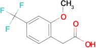 2-Methoxy-4-(trifluoromethyl)phenylacetic acid