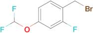 4-(Difluoromethoxy)-2-fluorobenzyl bromide