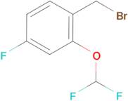 2-(Difluoromethoxy)-4-fluorobenzyl bromide