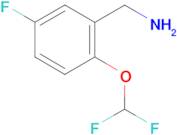 2-(Difluoromethoxy)-5-fluorobenzylamine