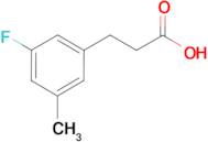 3-(3-Fluoro-5-methylphenyl)propionic acid