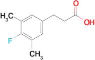 3-(4-Fluoro-3,5-dimethylphenyl)propionic acid