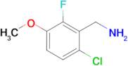 6-Chloro-2-fluoro-3-methoxybenzylamine