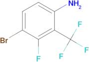 4-Bromo-3-fluoro-2-(trifluoromethyl)aniline