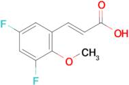 3,5-Difluoro-2-methoxycinnamic acid