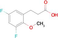 3-(3,5-Difluoro-2-methoxyphenyl)propionic acid