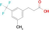 3-[3-Methyl-5-(trifluoromethyl)phenyl]propionic acid