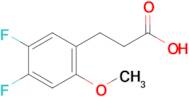 3-(4,5-Difluoro-2-methoxyphenyl)propionic acid