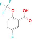 5-Fluoro-2-(trifluoromethoxy)benzoic acid