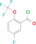 5-Fluoro-2-(trifluoromethoxy)benzoyl chloride