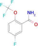 5-Fluoro-2-(trifluoromethoxy)benzamide