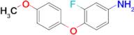 3-Fluoro-4-(4-methoxyphenoxy)aniline