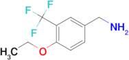 4-Ethoxy-3-(trifluoromethyl)benzylamine