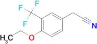 4-Ethoxy-3-(trifluoromethyl)phenylacetonitrile