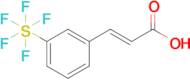 3-(Pentafluorosulfur)cinnamic acid