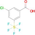 3-Chloro-5-(pentafluorosulfur)benzoic acid