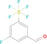 3-Fluoro-5-(pentafluorosulfur)benzaldehyde