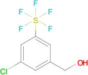 3-Chloro-5-(pentafluorosulfur)benzyl alcohol