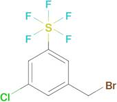 3-Chloro-5-(pentafluorosulfur)benzyl bromide