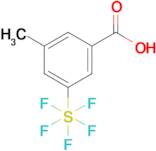 3-Methyl-5-(pentafluorosulfur)benzoic acid