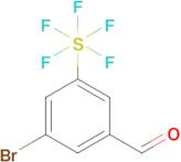 3-Bromo-5-(pentafluorosulfur)benzaldehyde