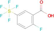 2-Fluoro-5-(pentafluorosulfur)benzoic acid