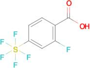 2-Fluoro-4-(pentafluorosulfur)benzoic acid