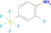 2-Fluoro-4-(pentafluorosulfur)aniline