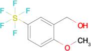 2-Methoxy-5-(pentafluorosulfur)benzyl alcohol