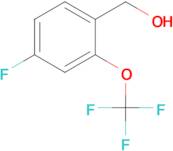 4-Fluoro-2-(trifluoromethoxy)benzyl alcohol