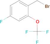 4-Fluoro-2-(trifluoromethoxy)benzyl bromide