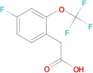 4-Fluoro-2-(trifluoromethoxy)phenylacetic acid