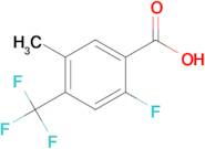 2-Fluoro-5-methyl-4-(trifluoromethyl)benzoic acid