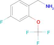 4-Fluoro-2-(trifluoromethoxy)benzylamine