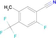 2-Fluoro-5-methyl-4-(trifluoromethyl)benzonitrile
