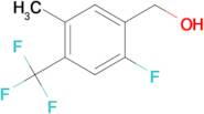 2-Fluoro-5-methyl-4-(trifluoromethyl)benzyl alcohol