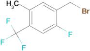 2-Fluoro-5-methyl-4-(trifluoromethyl)benzyl bromide