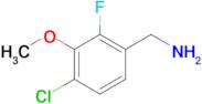 4-Chloro-2-fluoro-3-methoxybenzylamine