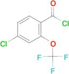 4-Chloro-2-(trifluoromethoxy)benzoyl chloride