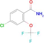 4-Chloro-2-(trifluoromethoxy)benzamide