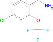 4-Chloro-2-(trifluoromethoxy)benzylamine