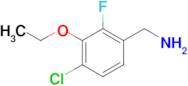 4-Chloro-3-ethoxy-2-fluorobenzylamine