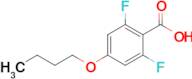 4-Butoxy-2,6-difluorobenzoic acid