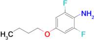 4-Butoxy-2,6-difluoroaniline