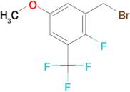 2-Fluoro-5-methoxy-3-(trifluoromethyl)benzyl bromide