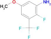 2-Fluoro-5-methoxy-3-(trifluoromethyl)aniline