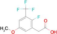 2-Fluoro-5-methoxy-3-(trifluoromethyl)phenylacetic acid